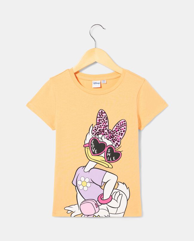 T-shirt Disney in cotone stretch bambina carousel 0