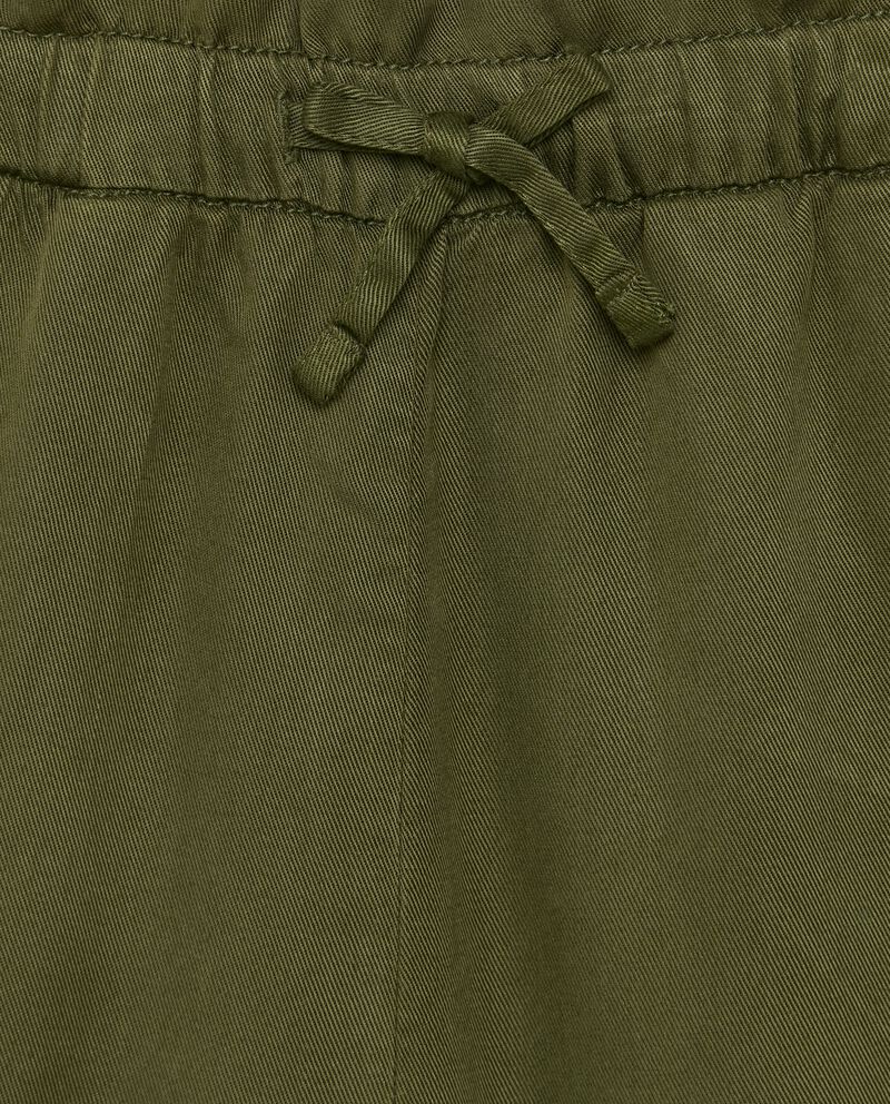 Pantaloni in tencel ragazza single tile 1 