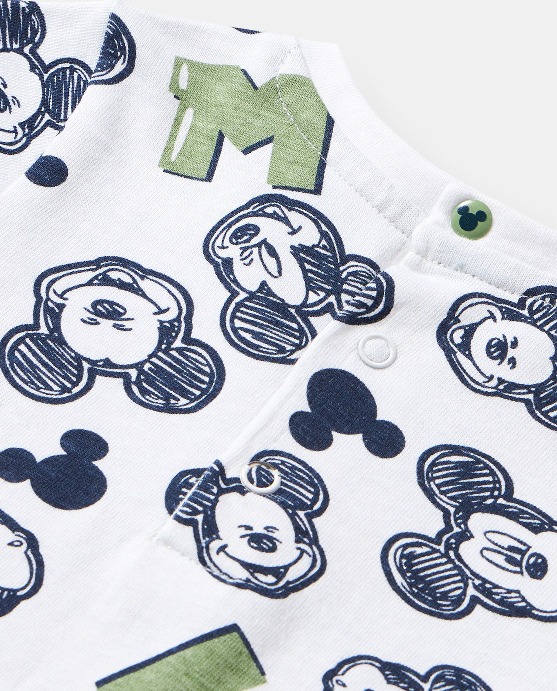 T-shirt Mickey Mouse a maniche lunghe neonato