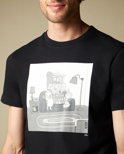 T-shirt girocollo in puro cotone uomo detail 2