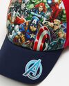 Cappellino da baseball con stampa Avengers bambino
