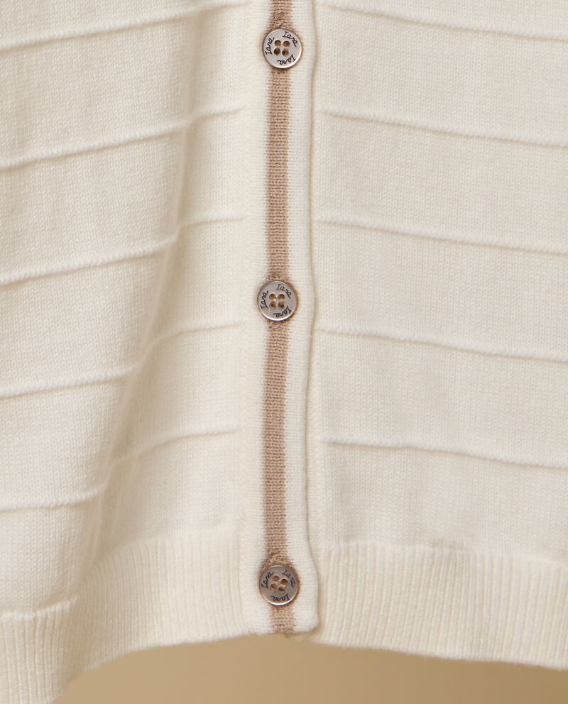 Cardigan IANA tricot in puro cotone neonato single tile 1 
