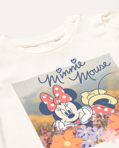 T-shirt Disney a maniche lunghe in cotone neonata detail 1