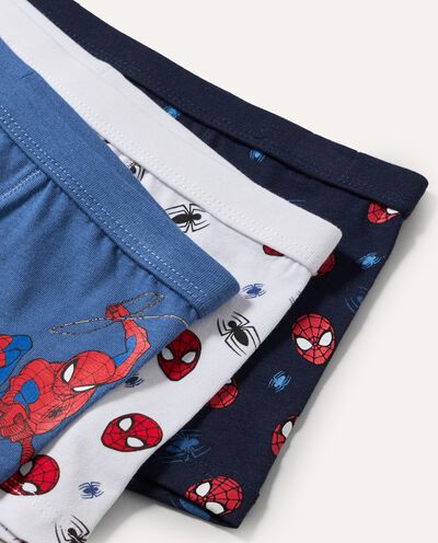Pack 3 boxer Spider-Man in cotone stretch bambino detail 1