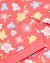 Set pigiama di puro cotone con fantasia floreale neonata