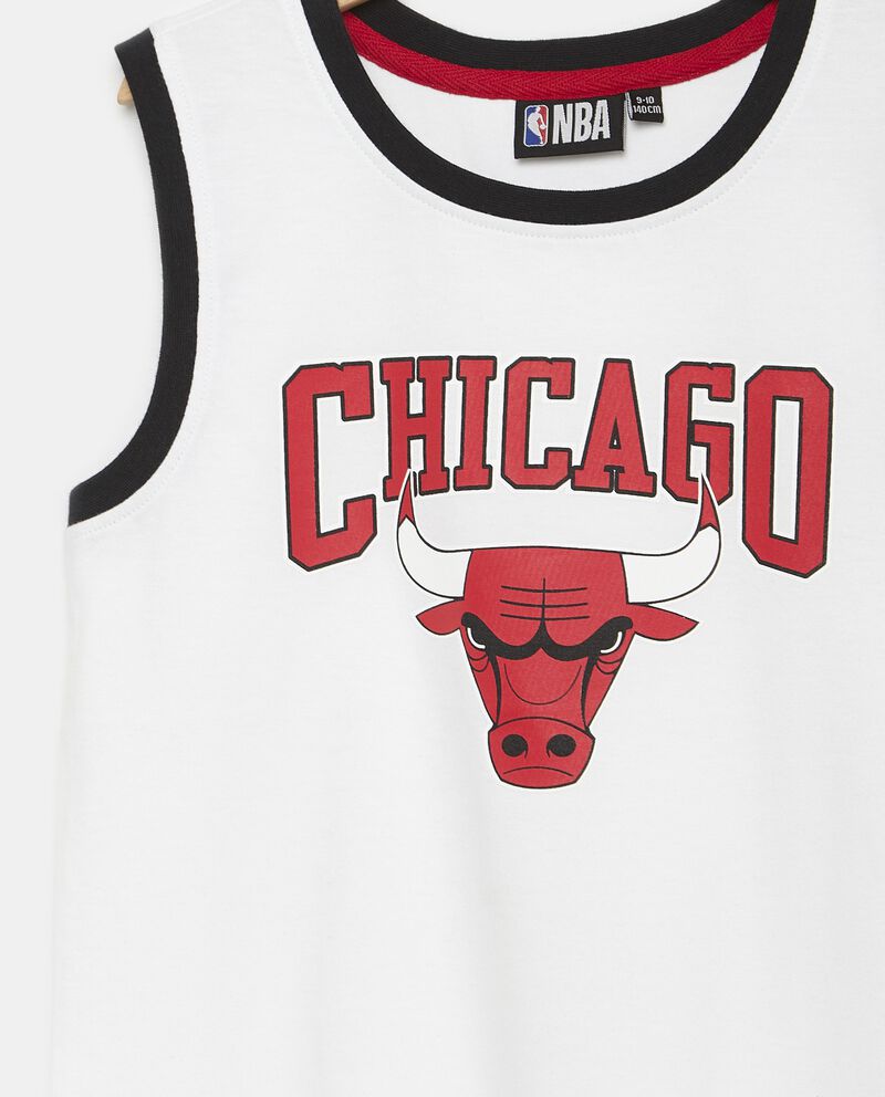 Canotta NBA Chicago Bulls in puro cotone ragazzo single tile 1 