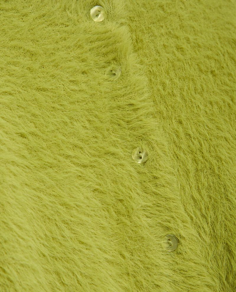 Cardigan tricot in filato effetto pellicciadouble bordered 1 