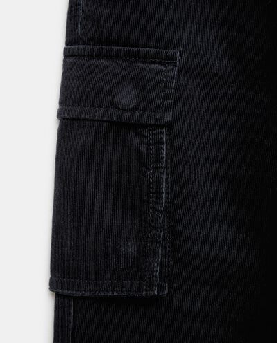 Pantalone cargo in velluto a costa larga ragazzo detail 1