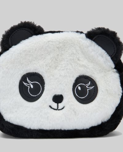 Borsa panda in finta pelliccia detail 1