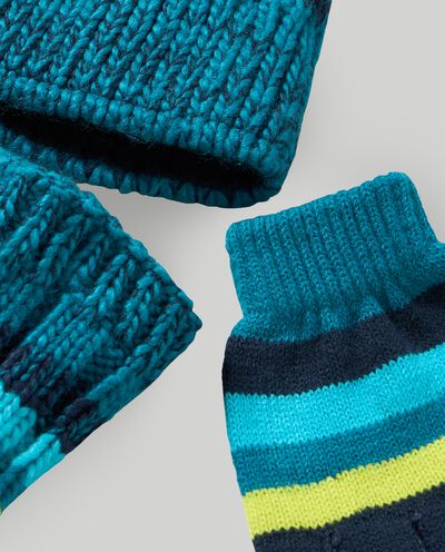 Set berretto + scaldacollo + guanti in tricot c detail 1
