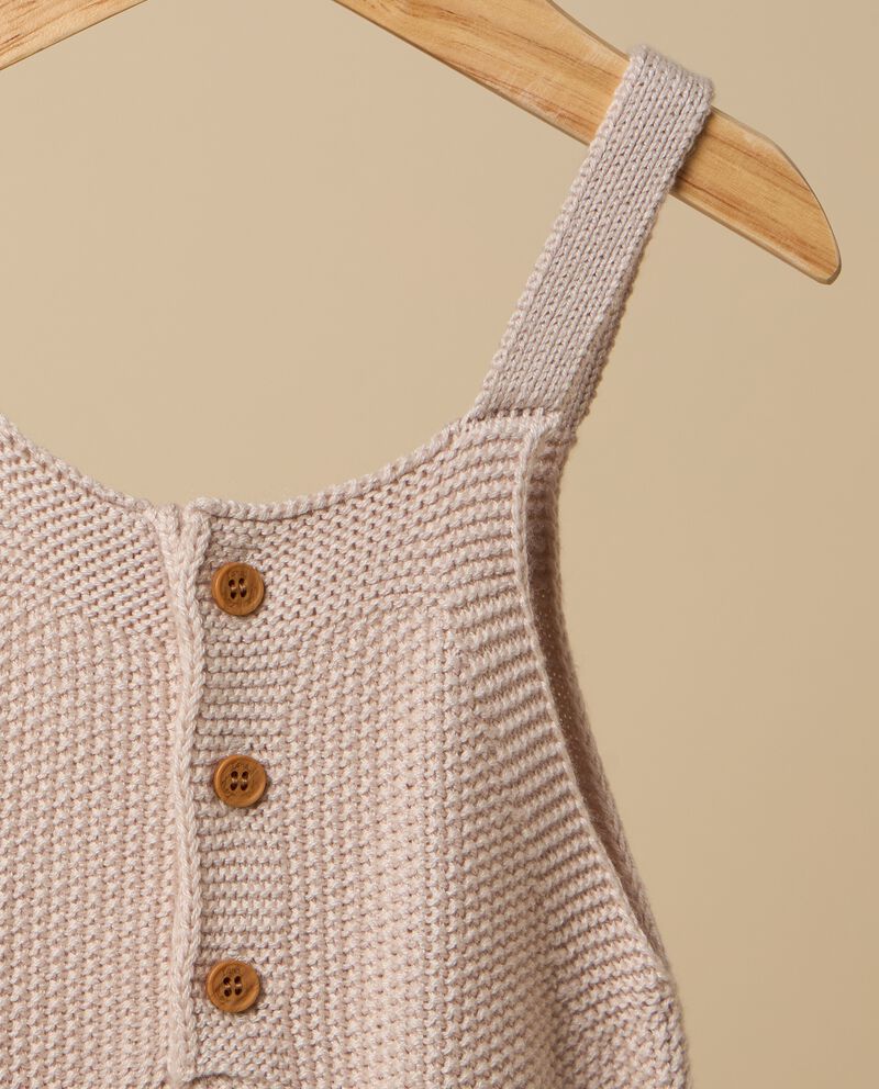 Tutina tricot IANA in misto lino neonatodouble bordered 1 cotone