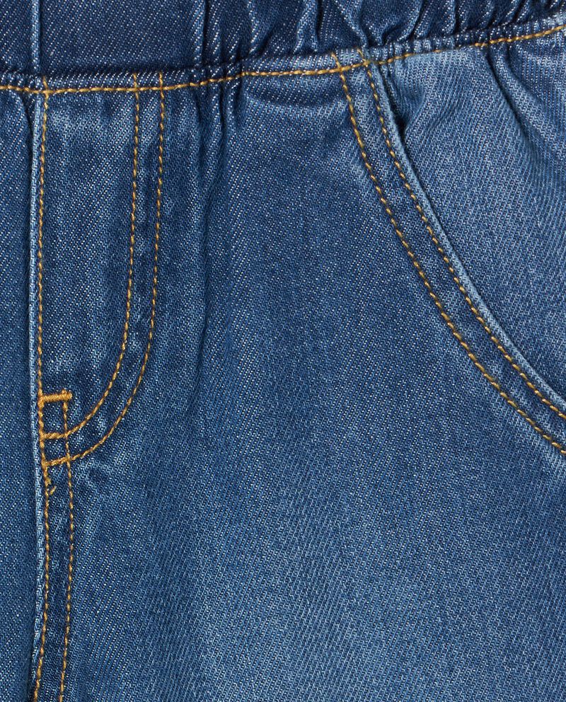 Jeans culotte fit bambina single tile 1 cotone