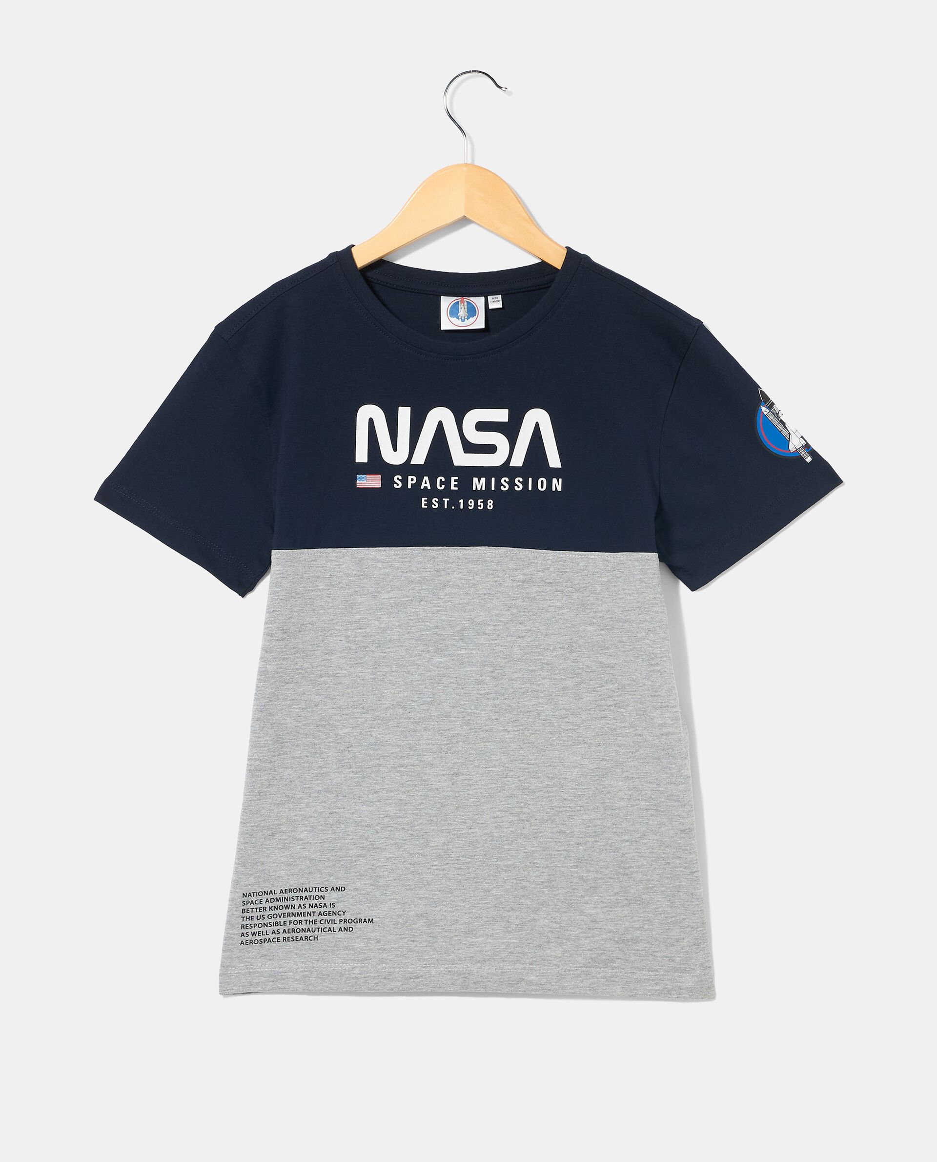 T-shirt in jersey di cotone NASA ragazzo