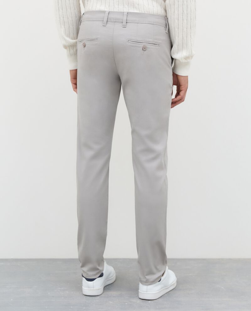Pantaloni chino in cotone stretch uomo single tile 1 