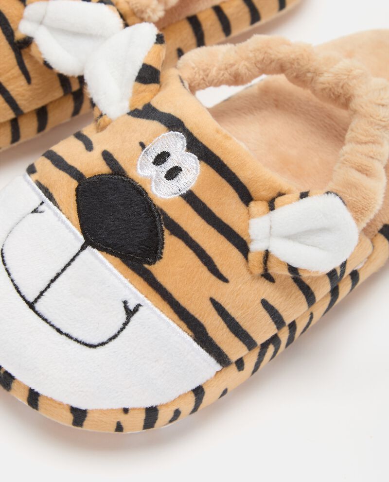 Pantofole con applicazione tigre neonato single tile 1 