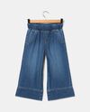 Jeans culotte fit bambina