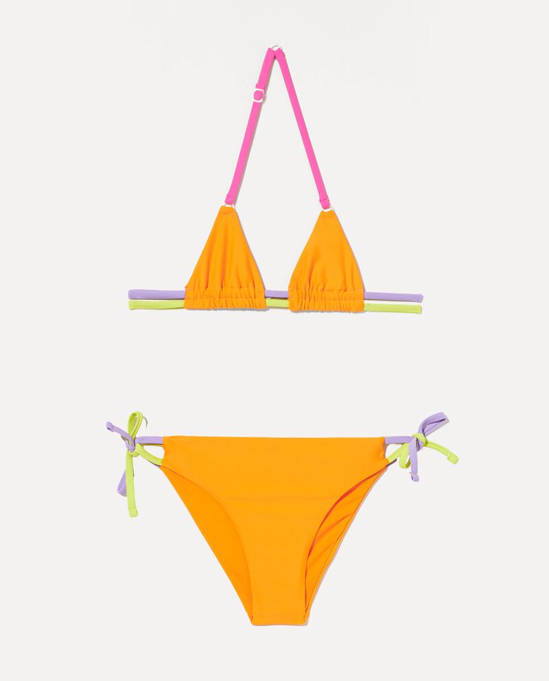 Costume bikini a triangolo ragazza single tile 0 