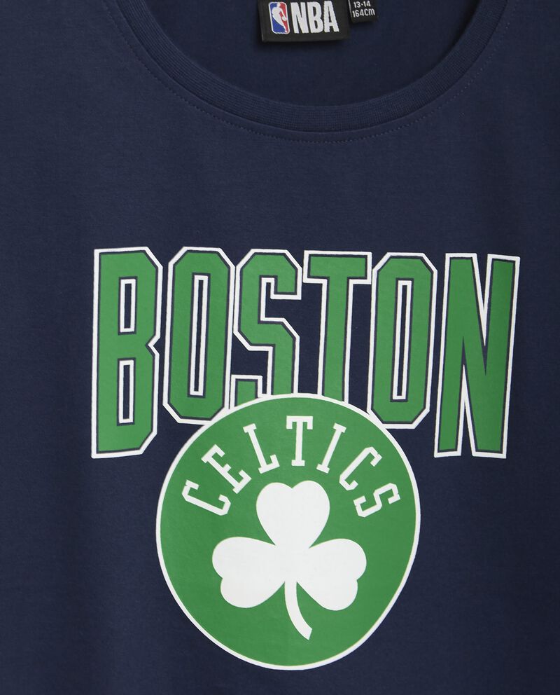 Canotta NBA Boston Celtics in puro cotone ragazzo single tile 1 