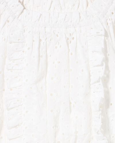 Camicia in puro cotone sangallo bambina detail 1