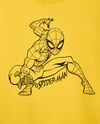 Maglietta con stampa Spider-Man in puro cotone bambino