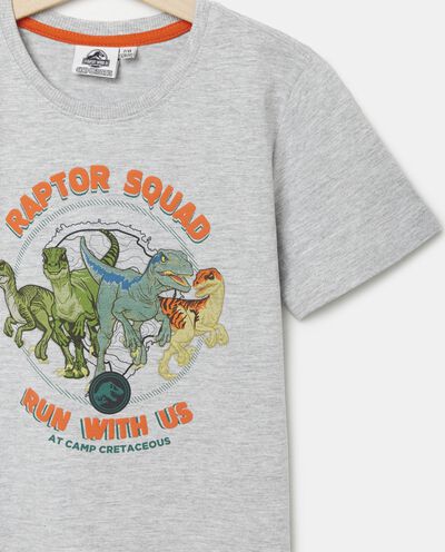 T-shirt con stampa Jurassic Park puro cotone bambino detail 1