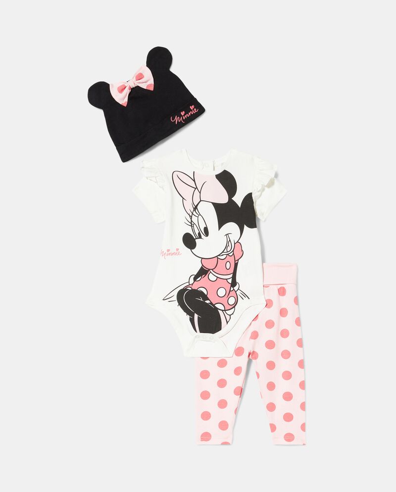 Set body, leggings e cappello Minnie neonata cover