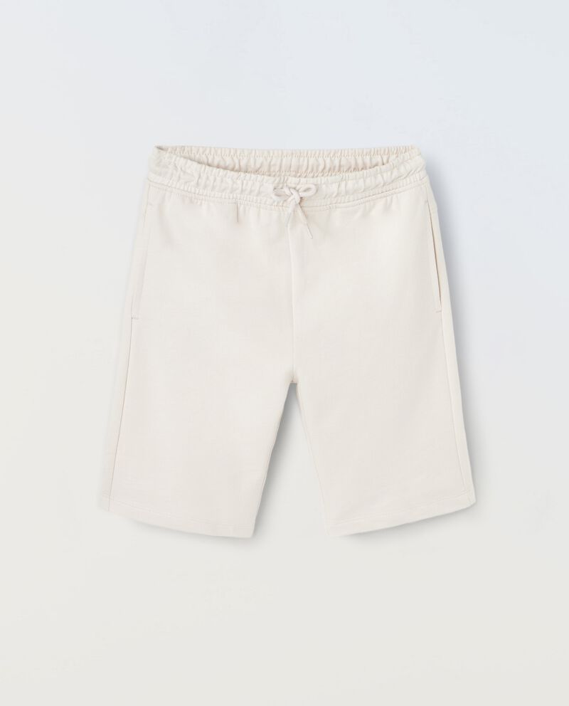 Shorts in felpa di puro cotone ragazzo cover