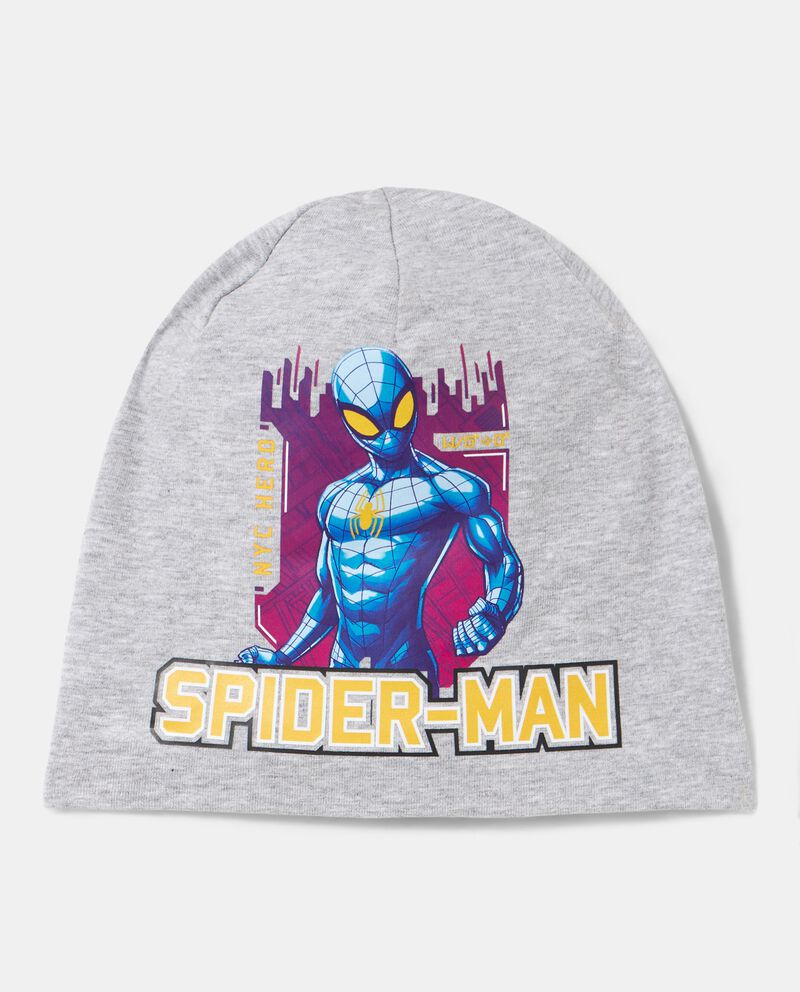Berretto stampa Spiderman neonato single tile 0 cotone