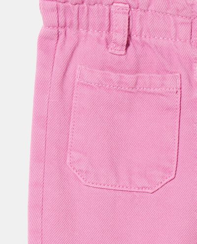 Pantalone in denim di puro cotone neonata detail 1