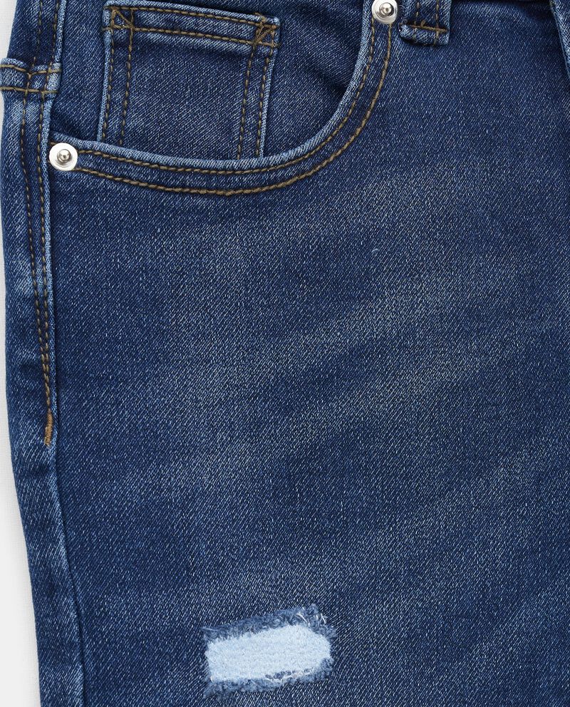 Jeans cinque tasche in cotone ragazzo single tile 1 