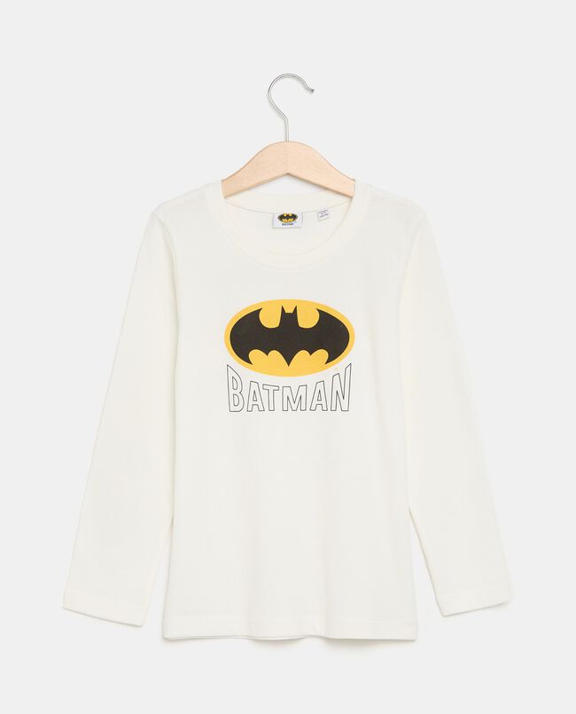 T-shirt Batman in jersey di puro cotone bambino carousel 0