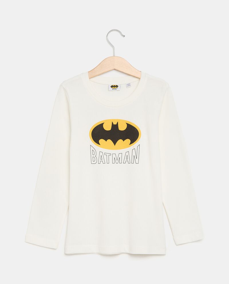 T-shirt Batman in jersey di puro cotone bambino single tile 0 