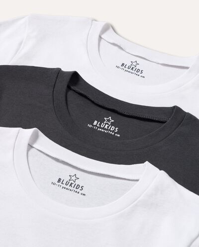 Pack 3 t-shirt intime in puro cotone ragazzo detail 1