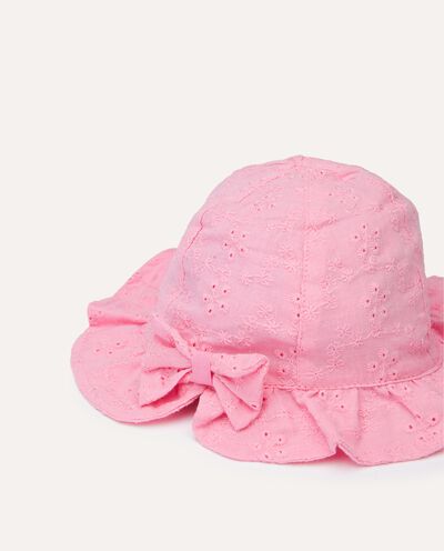 Cappello in puro cotone sangallo neonata detail 1