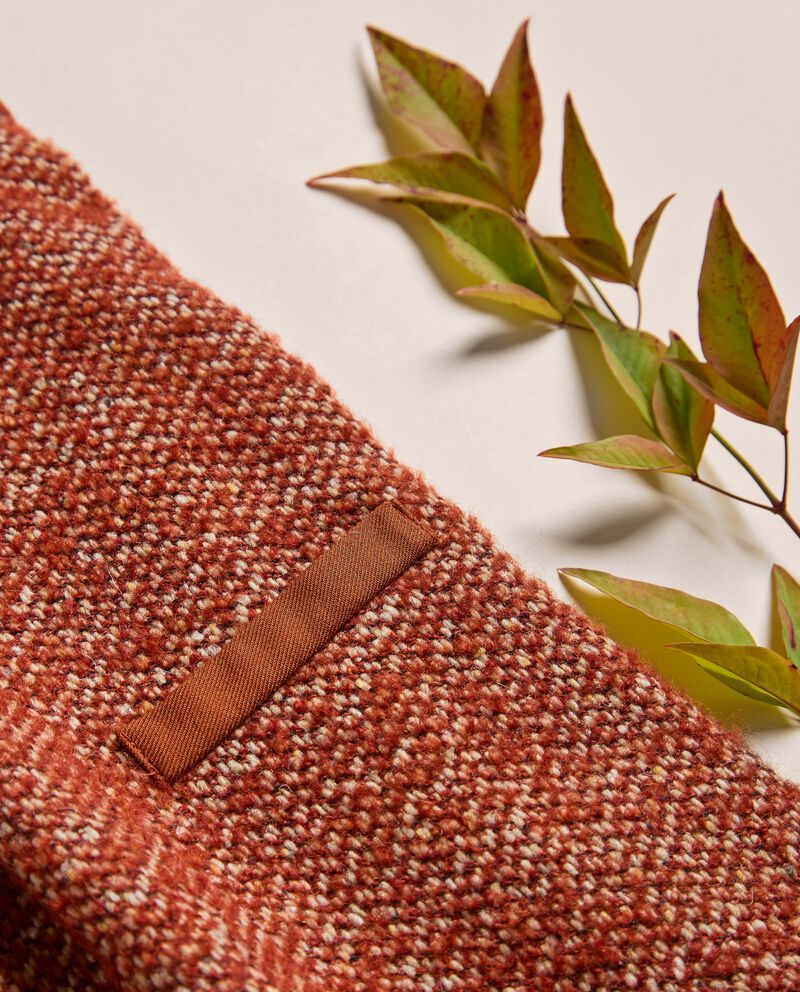 Smanicato in tweed con piega IANA Made in Italy single tile 1 cotone