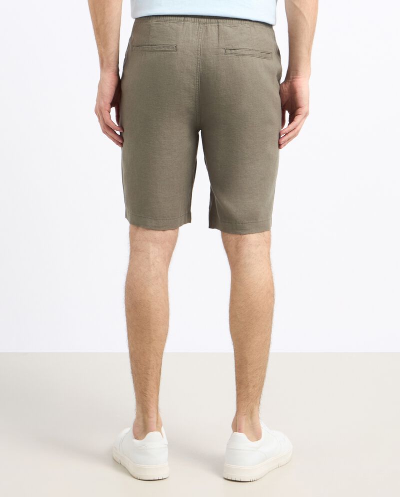 Shorts in misto lino uomo single tile 1 lino