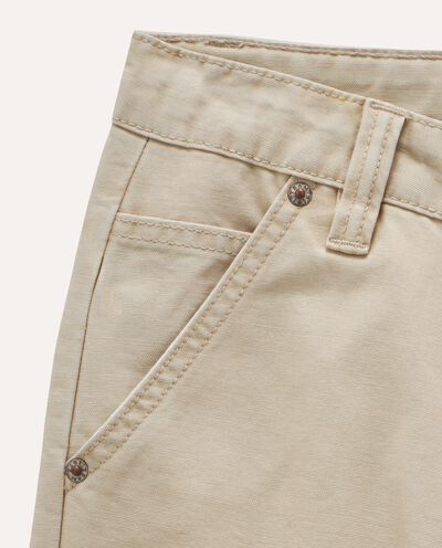 Pantaloni in puro cotone ragazzo detail 1