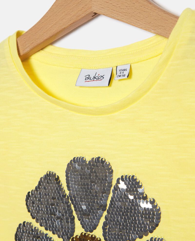 T-shirt malfilé cropped in jersey bambina single tile 1 