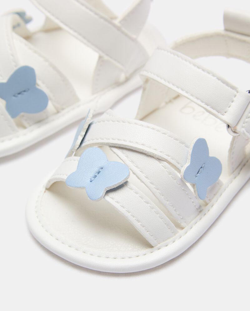 Sandalo aperto con applicazioni neonata single tile 1 