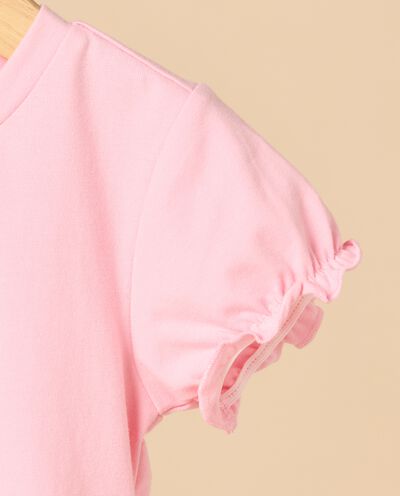 T-shirt IANA in cotone stretch con rouches neonata detail 1