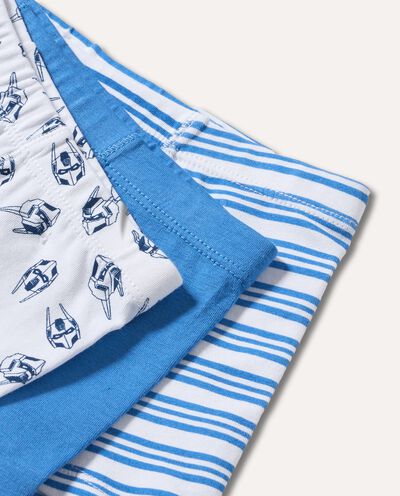 Pack 3 boxer in cotone stretch bambino detail 1