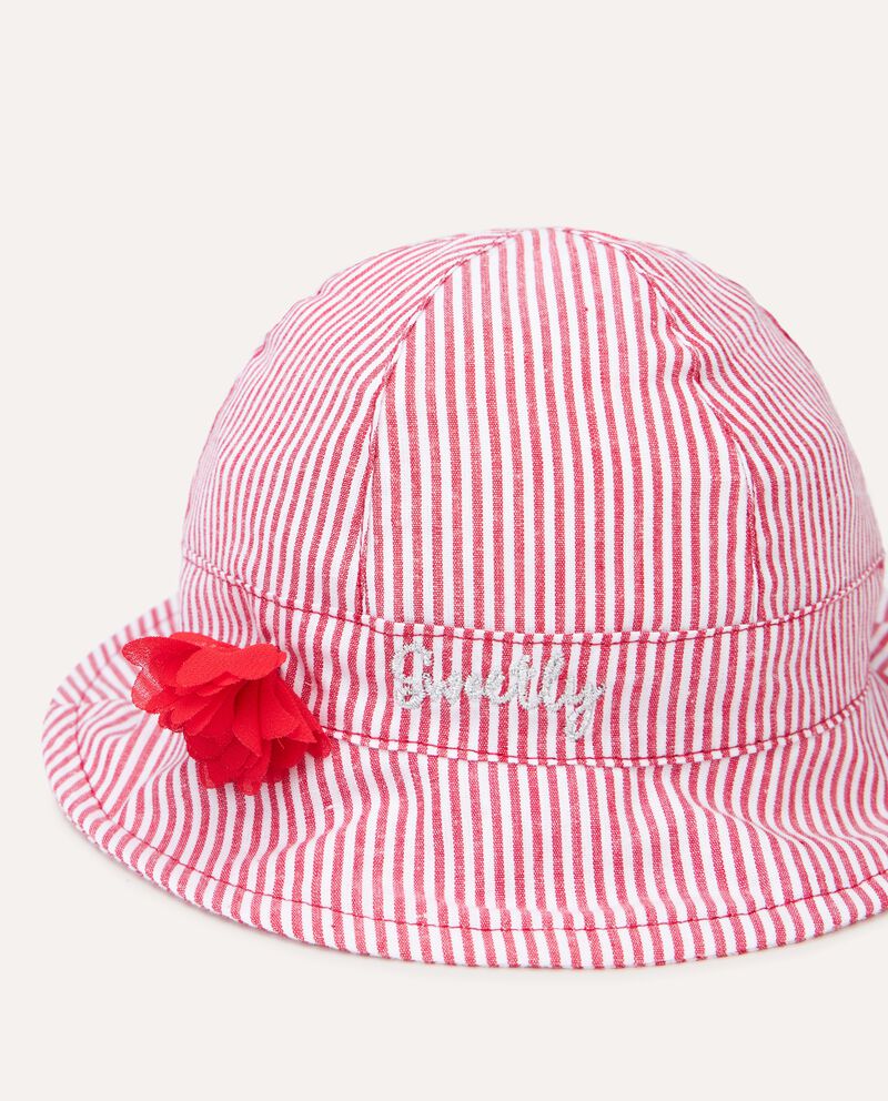 Cappello rigato in puro cotone neonata single tile 1 
