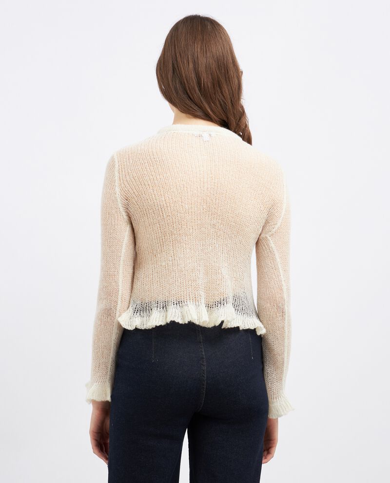 Pullover tricot misto lana donna single tile 1 cotone