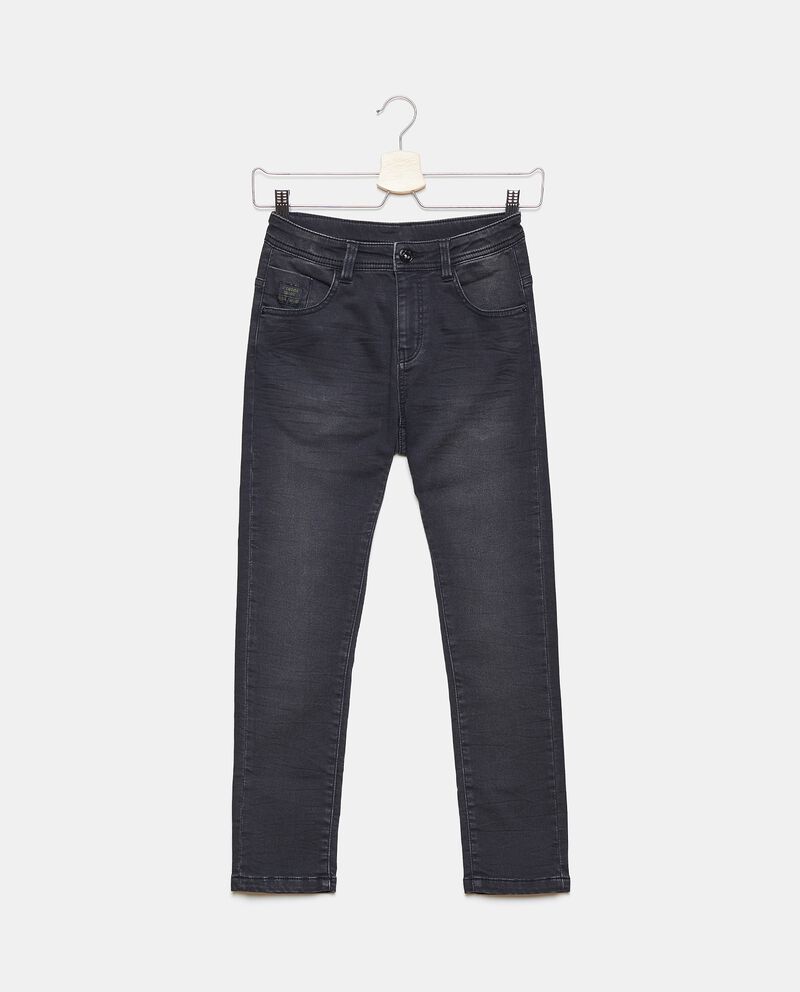 Jeans con cinque tasche ragazzo single tile 0 