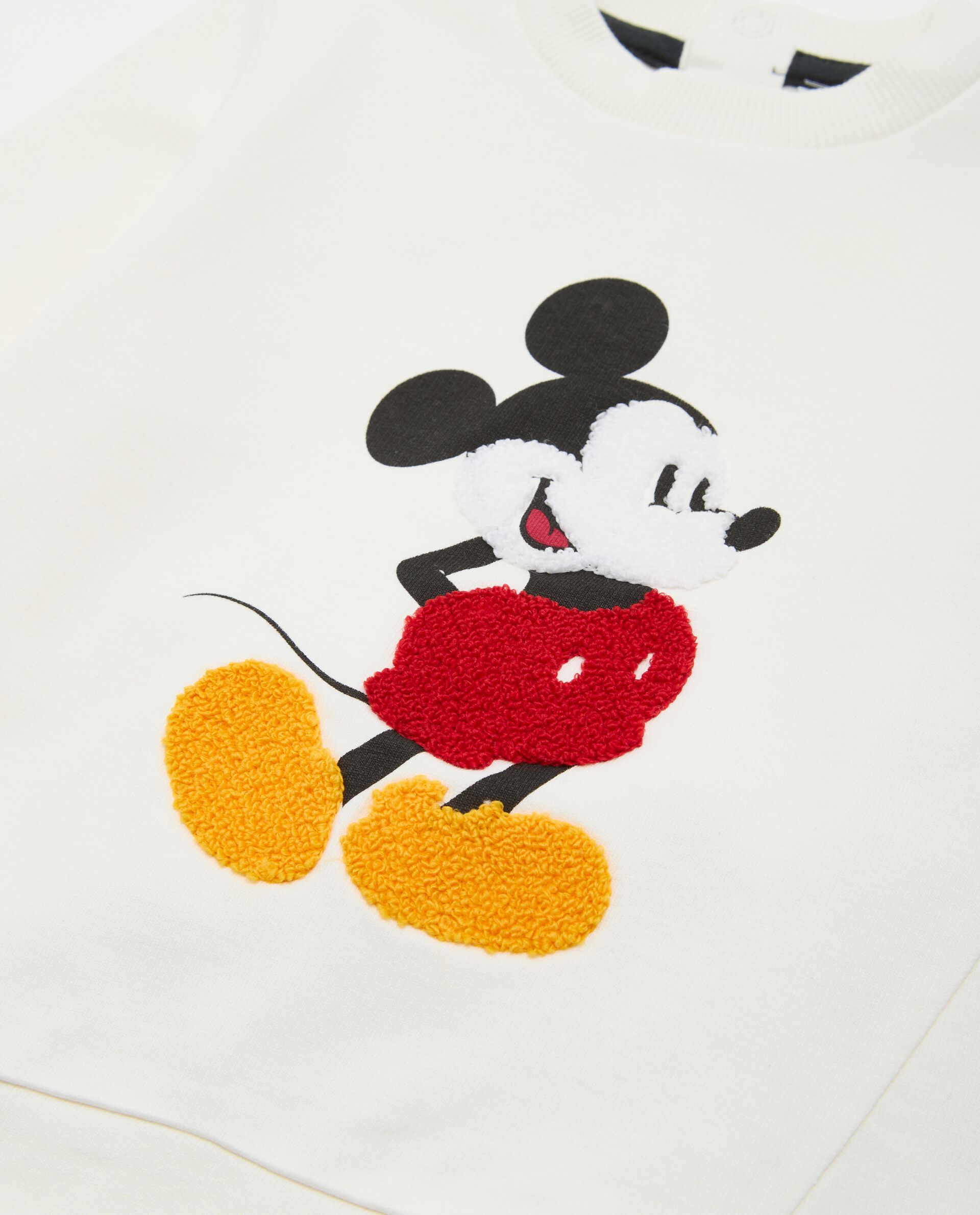 Set jogging stampa Mickey Mouse in 3D in puro cotone neonato