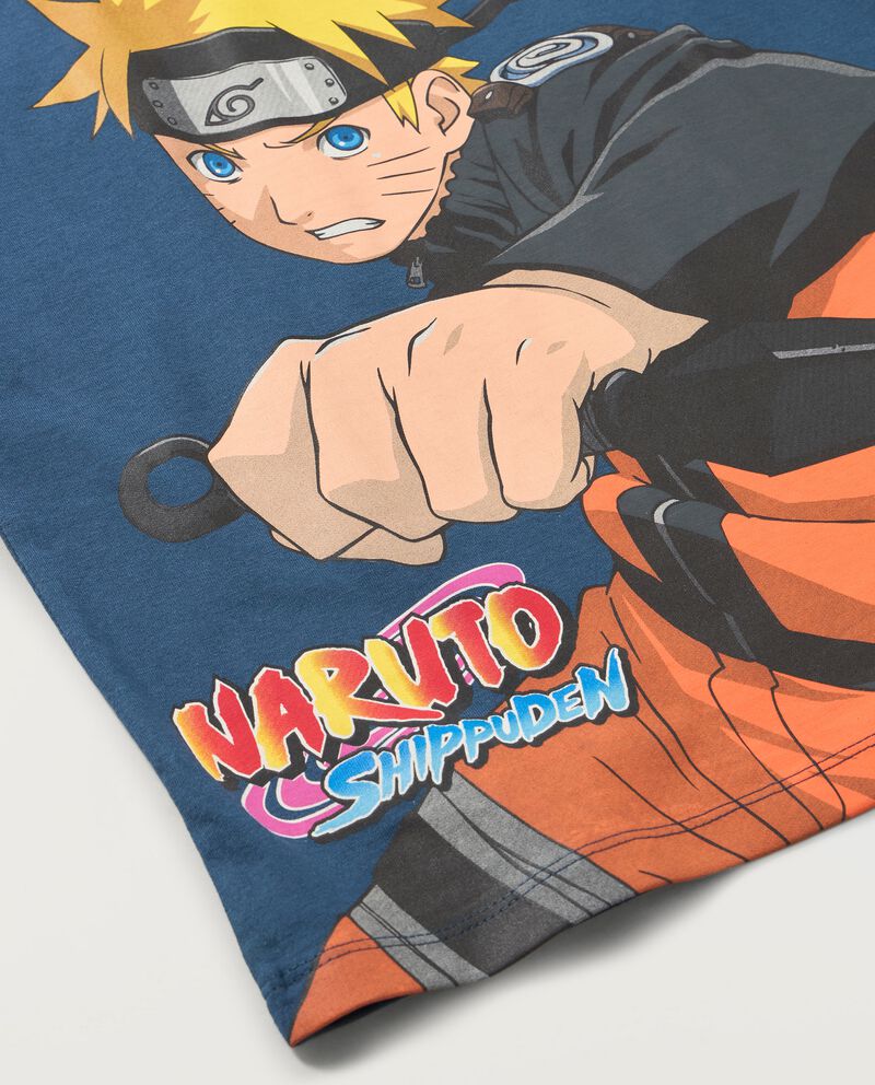 T-shirt Naruto in puro cotone ragazzodouble bordered 1 cotone