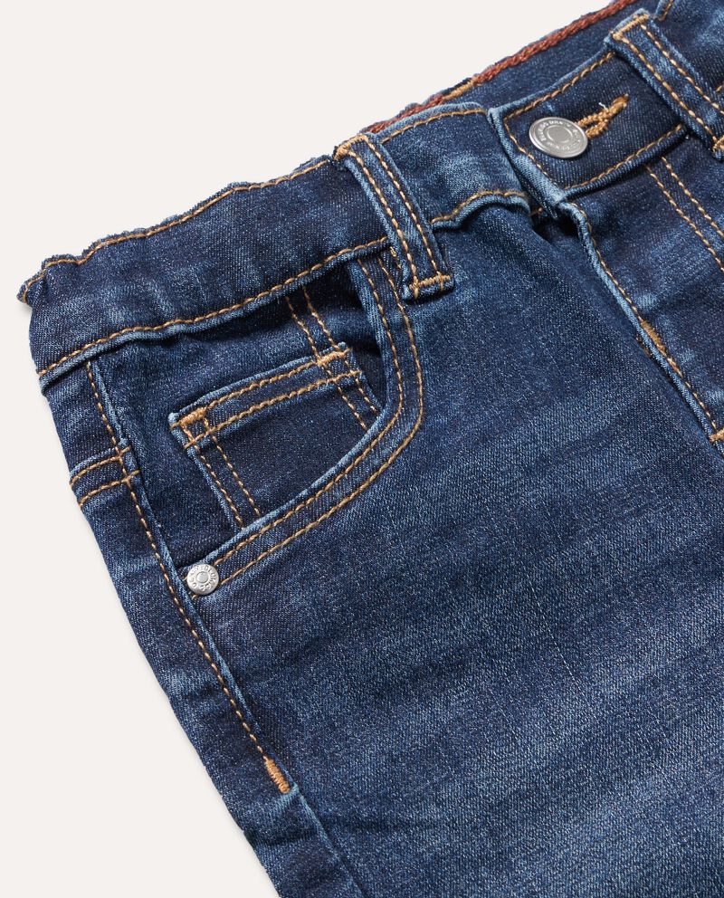 Jeans in denim neonato single tile 1 cotone