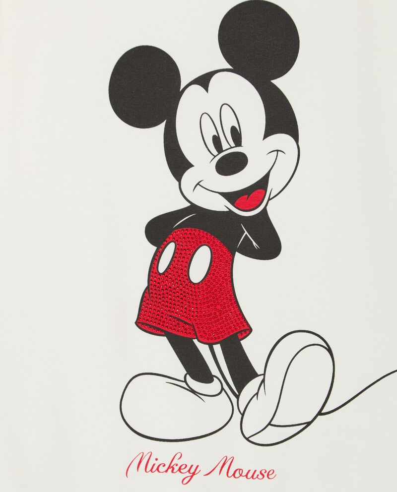 T-shirt in cotone elasticizzato con stampa Disney ragazzadouble bordered 1 