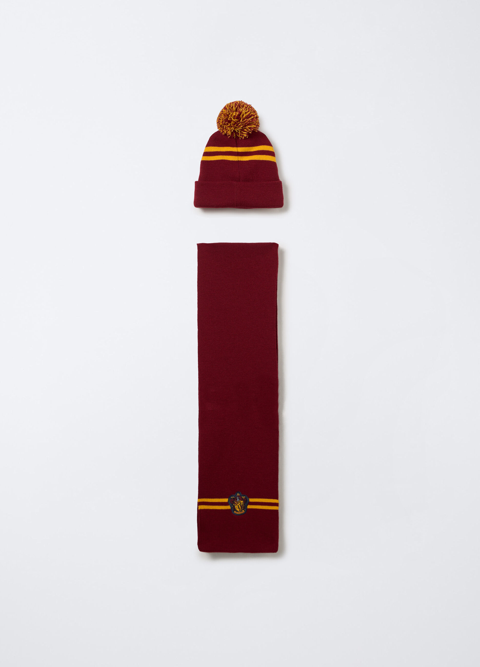 Set Harry Potter berretto + sciarpa tricot _1