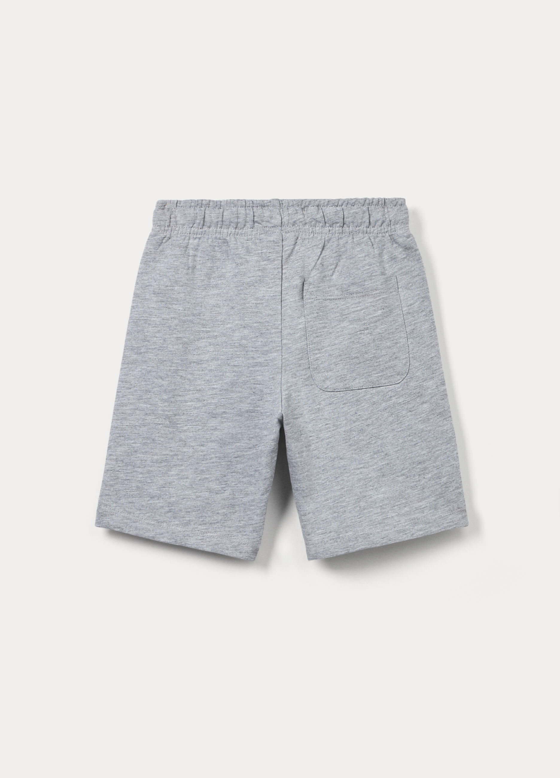 Shorts in french terry di puro cotone bambino_1